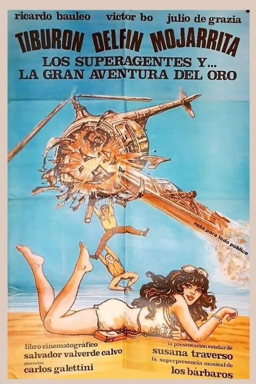 Poster for Los superagentes y la gran aventura del oro