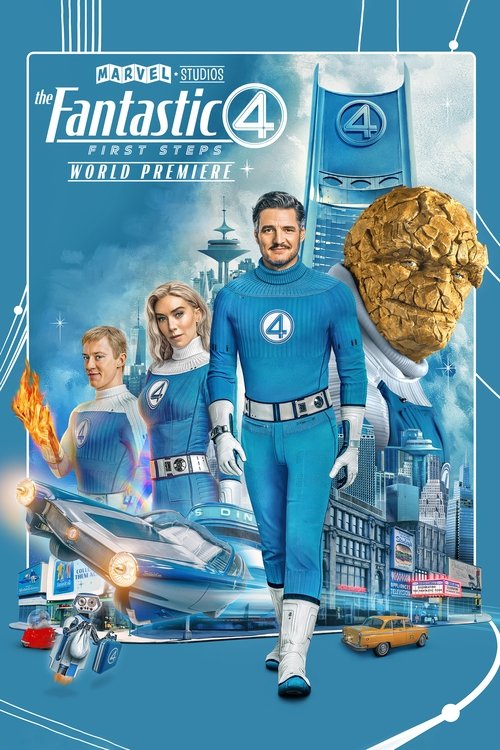 Poster for Marvel Studios' The Fantastic Four: First Steps - World Premiere