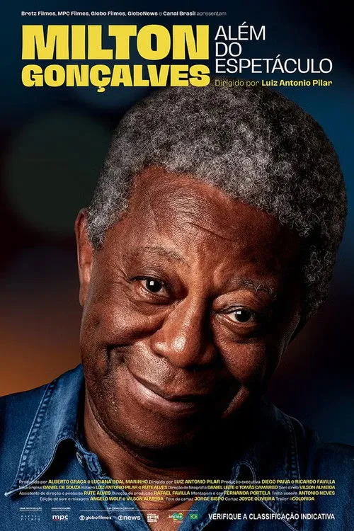 Poster for Milton Gonçalves, Além do Espetáculo