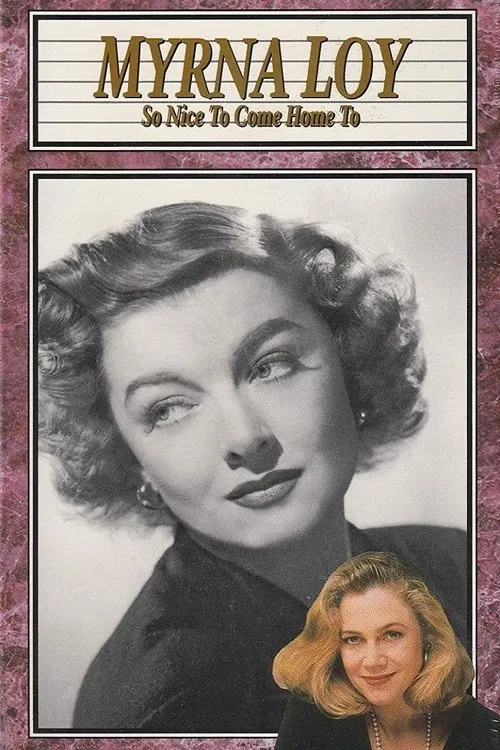 Poster for Myrna Loy, la esposa de América