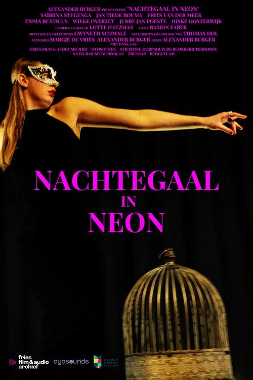 Poster for Nachtegaal in neon