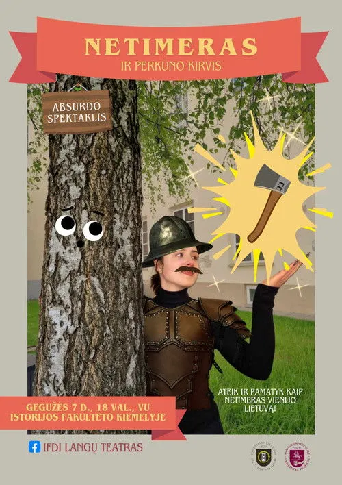 Poster for Netimeras and the Axe of Perkūnas