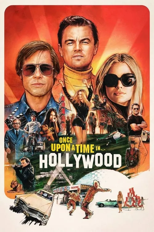 Poster for Había una vez en Hollywood