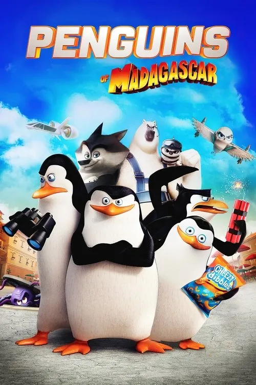 Poster for Les pingouins de Madagascar
