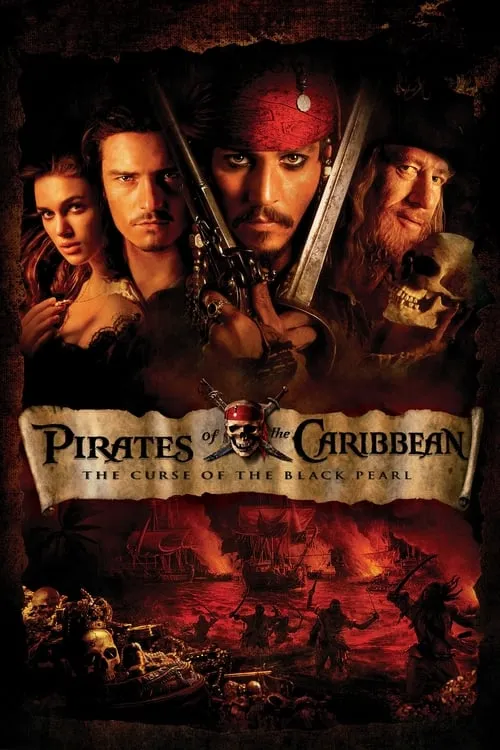 Poster for Piratas del Caribe: La Maldición del Perla Negra