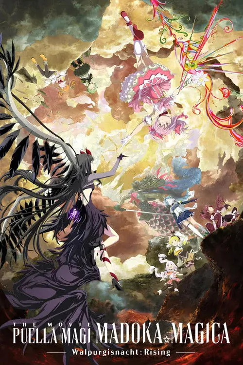 Poster for Puella Magi Madoka Magica the Movie -Walpurgisnacht: Rising-