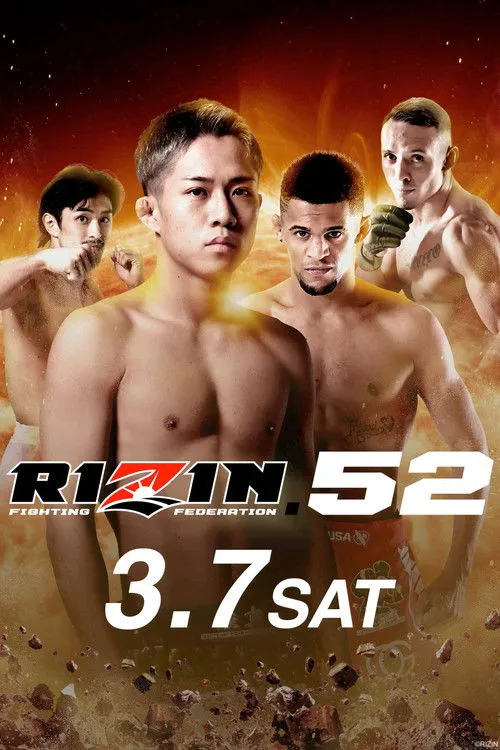 Poster for RIZIN 52