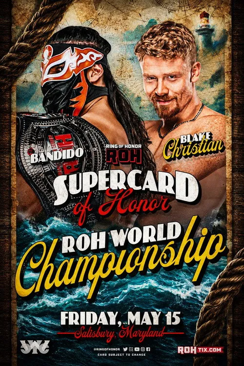 Poster for ROH Supercard of Honor 2026