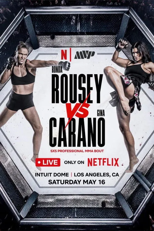 Poster for Ronda Rousey vs. Gina Carano