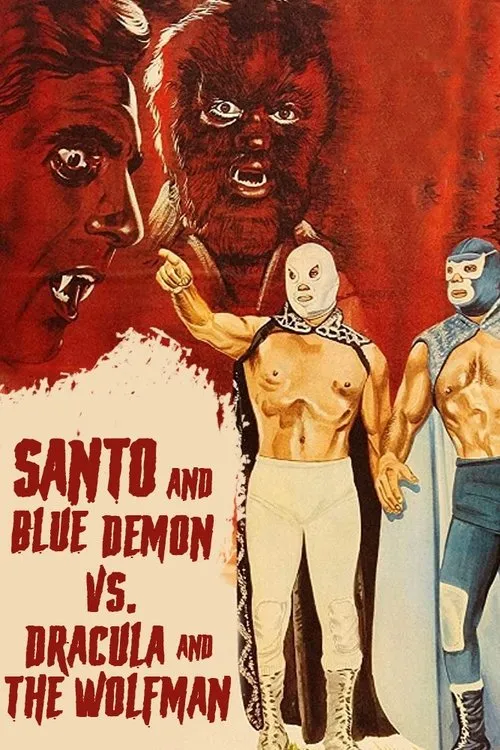 Poster for Santo y Blue Demon vs Dracula y el Hombre Lobo