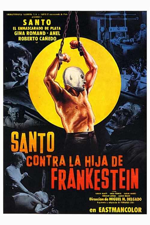 Poster for Santo vs. Frankenstein's Daughter