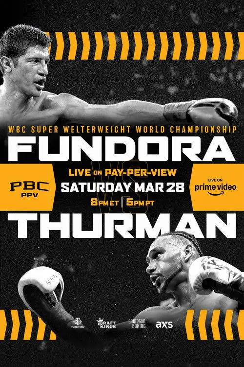 Poster for Sebastian Fundora vs. Keith Thurman