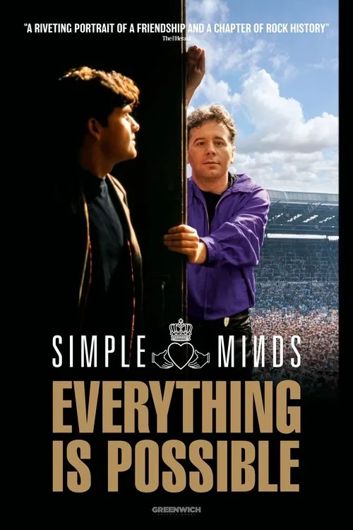 Poster for Simple Minds: Everything Is Possible
