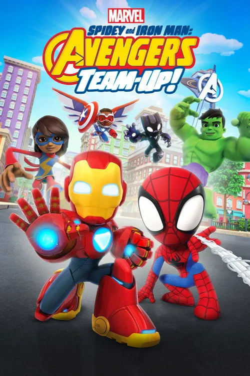 Poster for Spidey and Iron Man: Avengers Team Up!