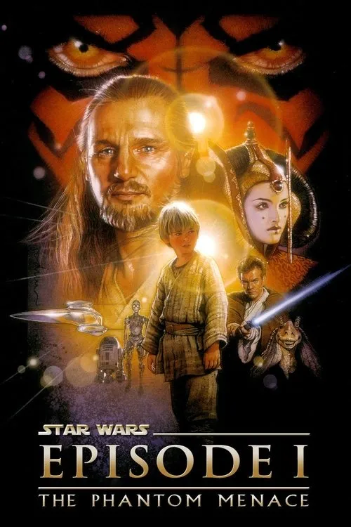 Poster for Star Wars: Episodio I - La amenaza fantasma