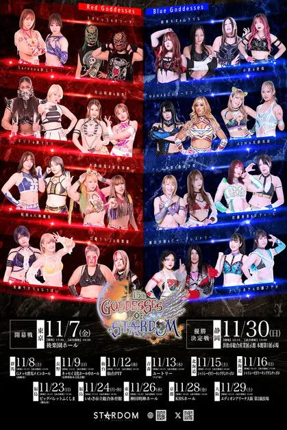 Poster for Stardom 15th Goddesses of Stardom Tag League in Sapporo ~ Day 2