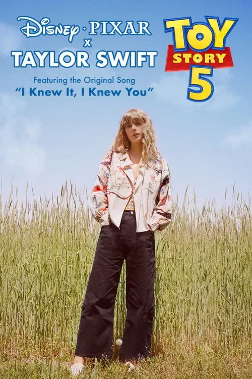 Poster for Taylor Swift: “I Knew It, I Knew You” | “Toy Story 5” Music Video