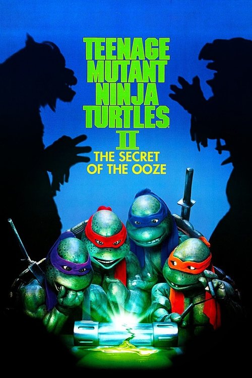 Poster for Las Tortugas Ninja II: El Secreto del Ooze