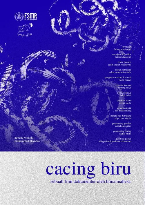 Poster for The Blue Worm