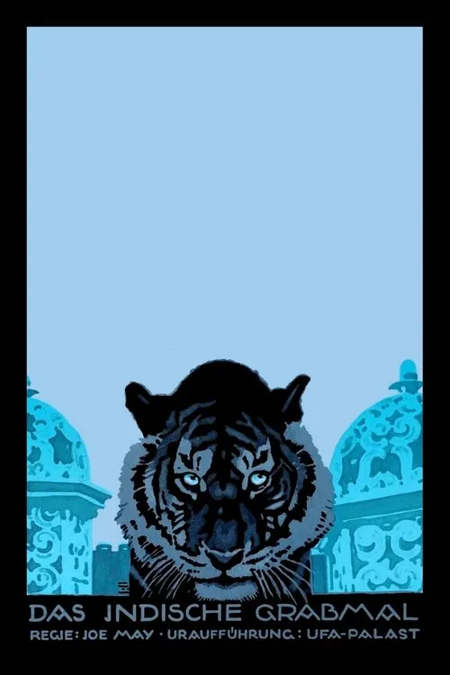 Poster for The Indian Tomb, Part II: The Tiger of Eschnapur