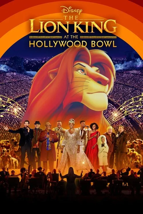 Poster for The Lion King at the Hollywood Bowl