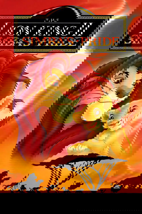 Poster for El rey león II: El reino de Simba