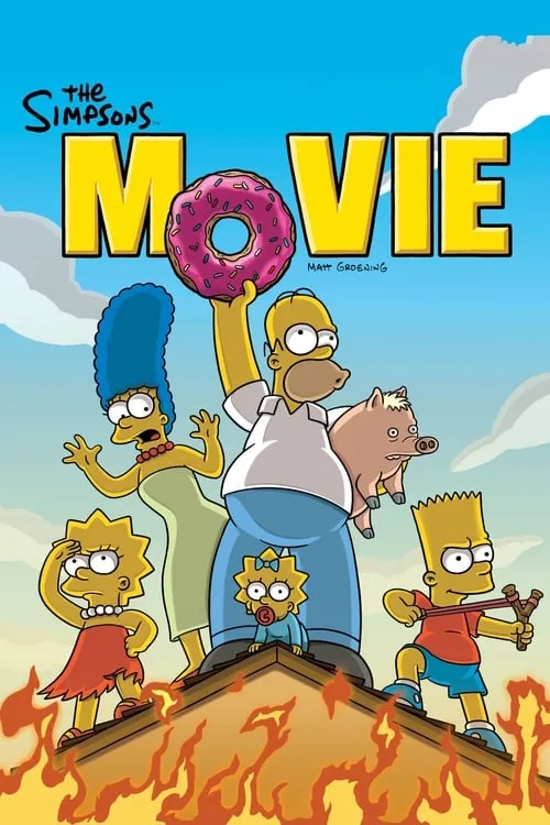 Poster for Simpsonlar: Sinema Filmi