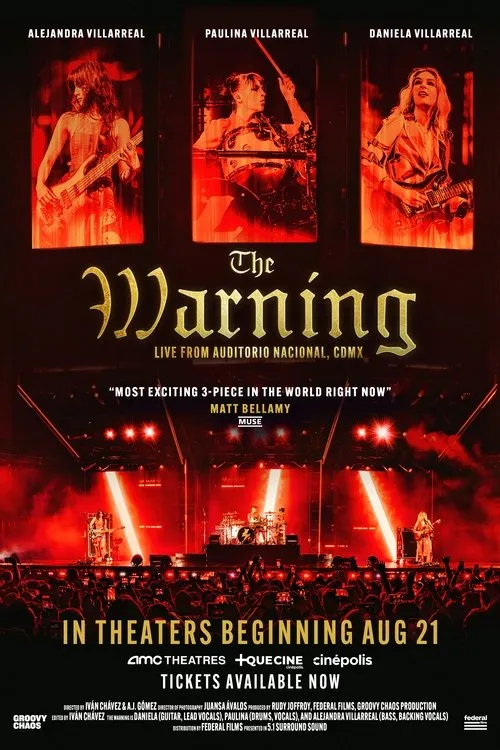 Poster for The Warning Live From Auditorio Nacional, CDMX
