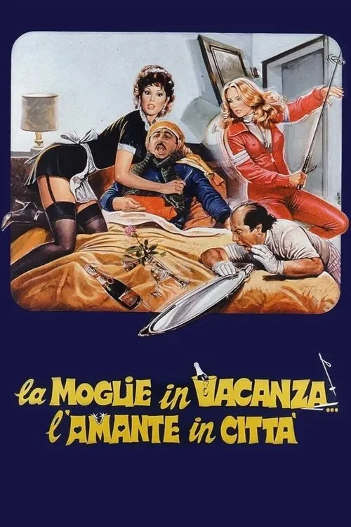 Poster for La mujer de vacaciones, la amante en la ciudad