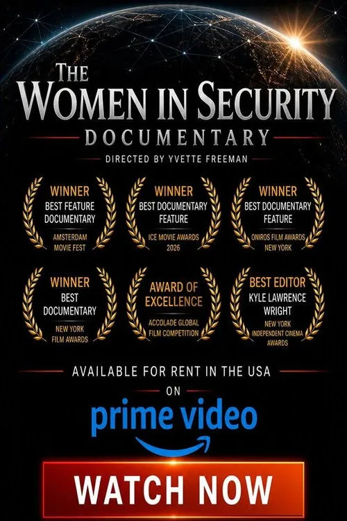 Poster for The Women in Security Documentary