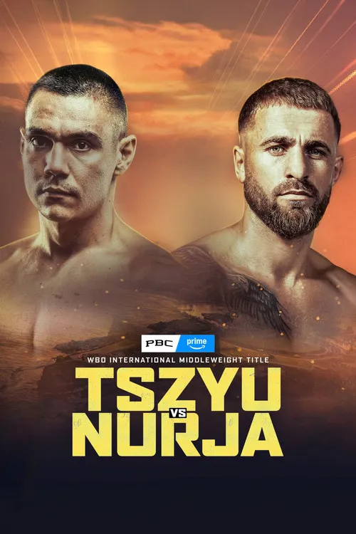 Poster for Tim Tszyu vs. Denis Nurja
