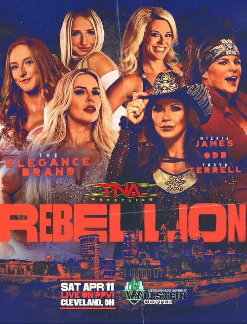 Poster for TNA Rebellion 2026