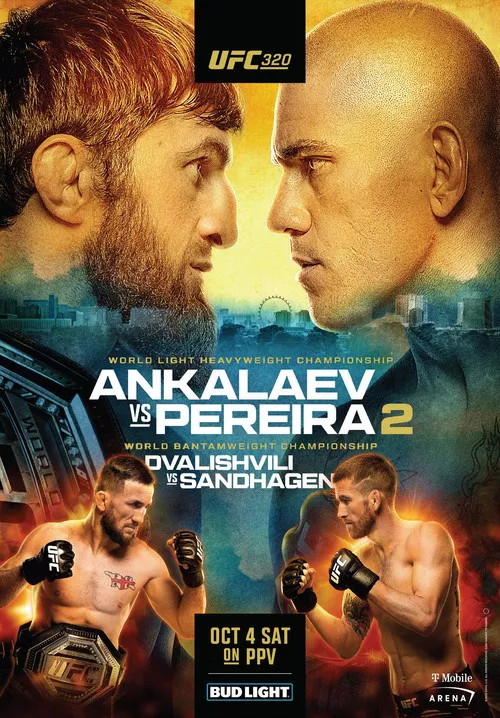 Poster for UFC 320: Ankalaev vs. Pereira 2