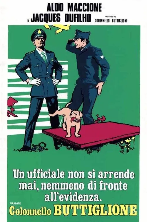 Poster for Un ufficiale non si arrende mai nemmeno di fronte all'evidenza, firmato Colonnello Buttiglione