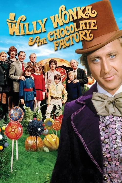 Poster for Willy Wonka au pays enchanté