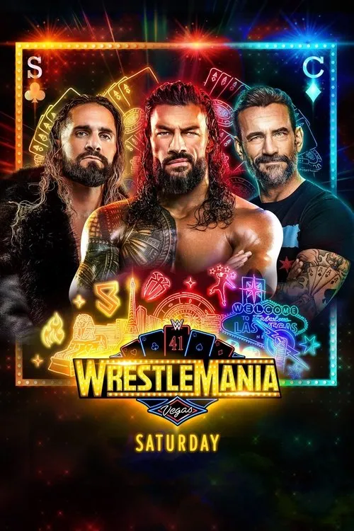 Poster for WrestleMania 41: Saturday