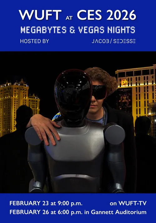 Poster for WUFT at CES 2026: Megabytes and Vegas Nights