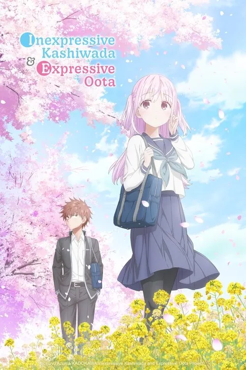 Poster for Inexpressive Kashiwada and Expressive Oota