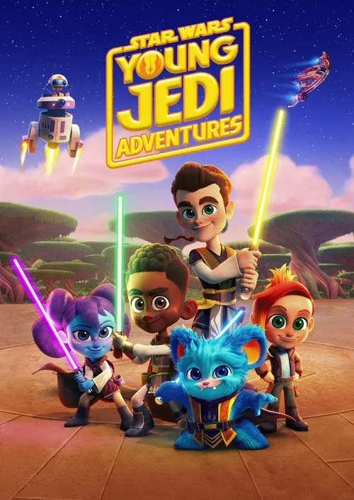 Poster for Star Wars: Las aventuras de jóvenes Jedi
